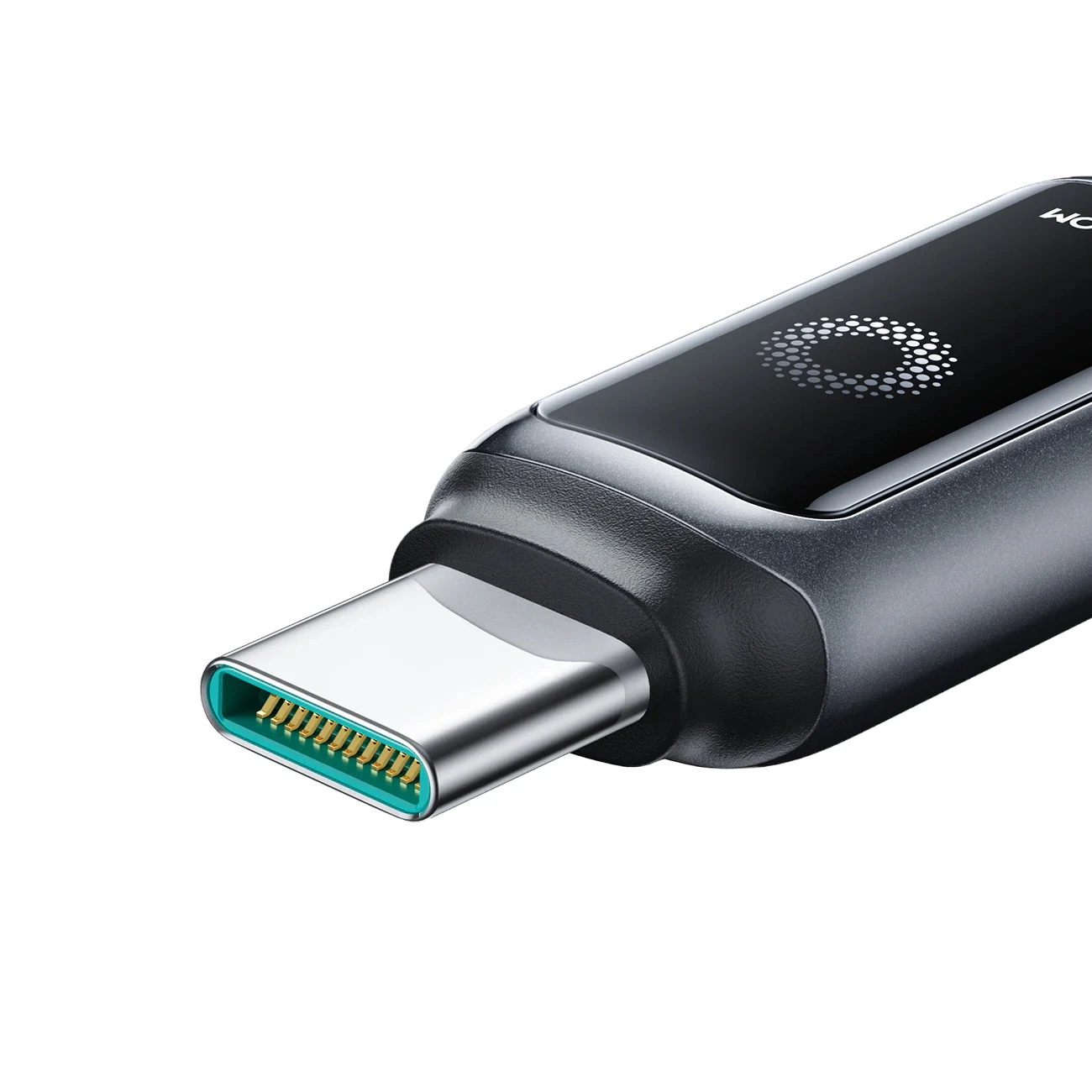 USB-C - Lightning Daten- und Ladekabel Joyroom S-A55 StarFlight Display, 30W, 1,2m, Schwarz