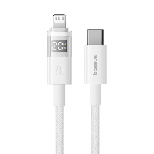 Daten- und Ladekabel USB-C - Lightning Baseus Display 2, 20W, 2m, Weiß P10382703211-01