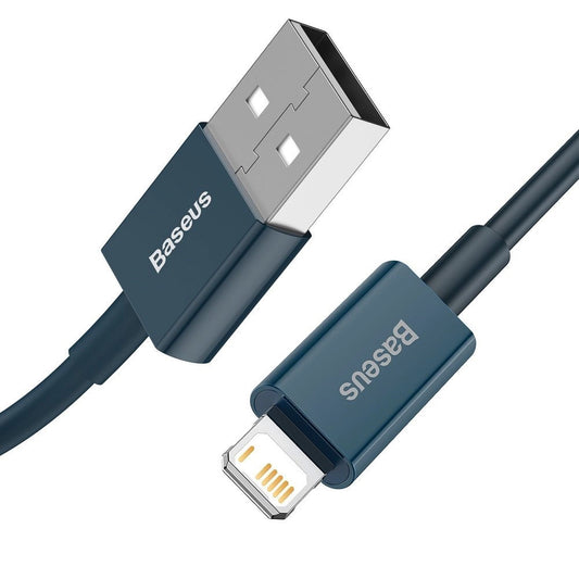 Daten- und Ladekabel USB-A - Lightning Baseus Superior Series, 20W, 1m, Blau CALYS-A03