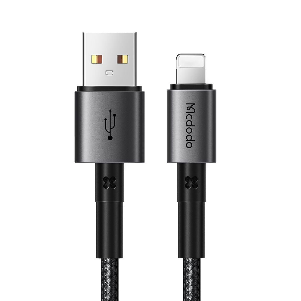 Daten- und Ladekabel USB-A - Lightning McDodo CA-3580, 18W, 1.2m, Schwarz