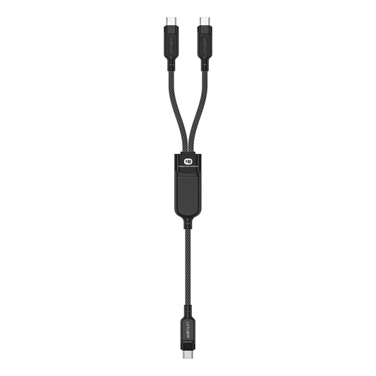 USB-C Daten- und Ladekabel - 2 x USB-C Acefast C5-11, 100W, 1.2m, Schwarz
