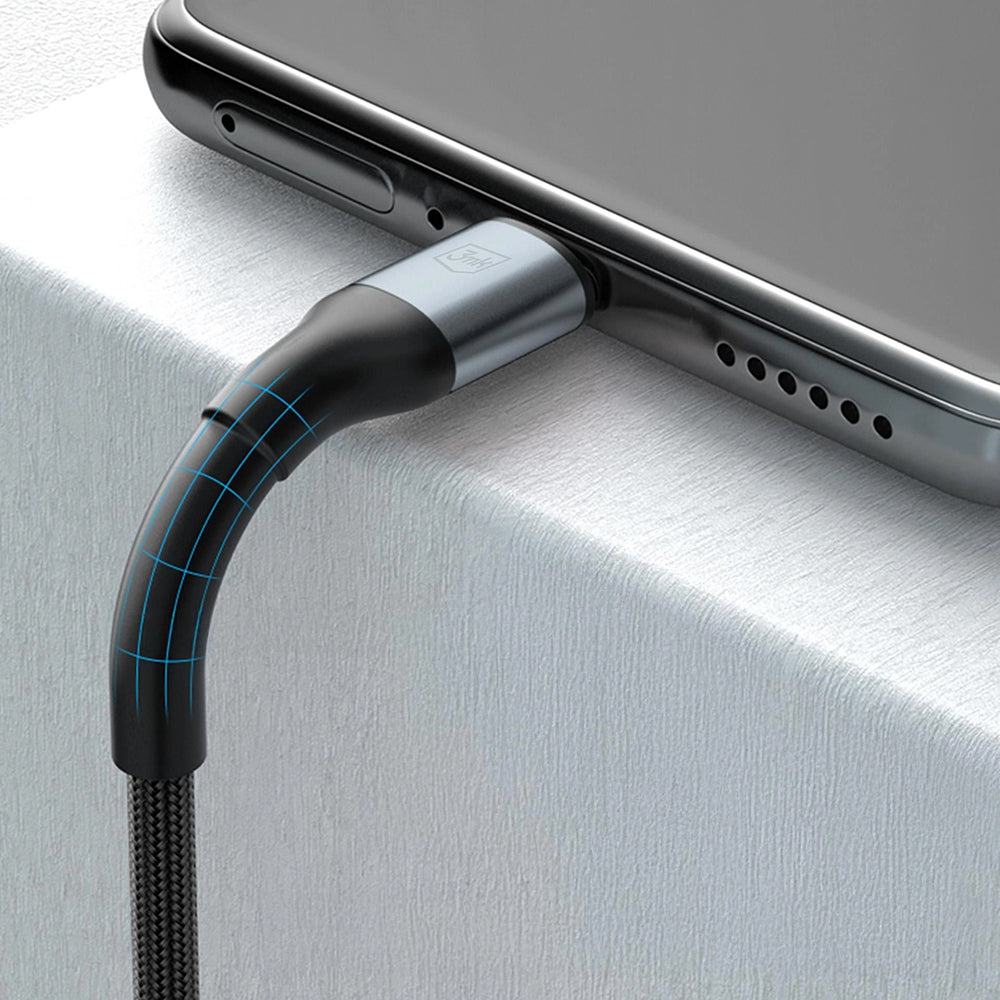 USB-C Daten- und Ladekabel - USB-C 3MK Hyper N, 240W, 2m, Schwarz