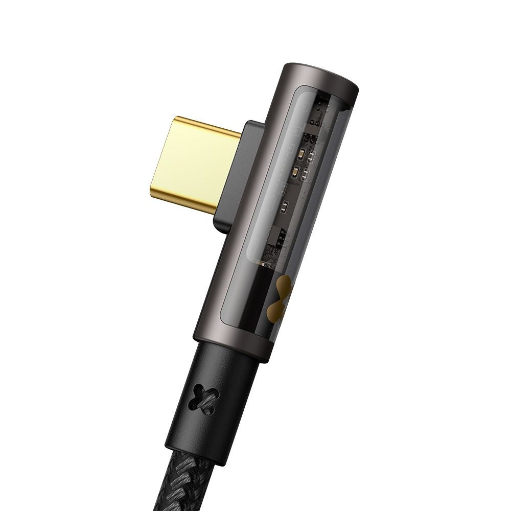 USB-C Daten- und Ladekabel - USB-C McDodo CA-3400 Angled, 100W, 1.2m, Schwarz