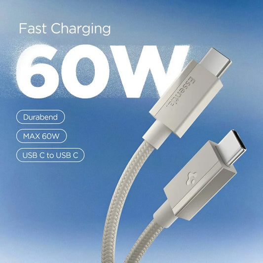 USB-C Daten- und Ladekabel - USB-C Spigen EB6015CC, 60W, 1,5m, Titan Grau ACA10419