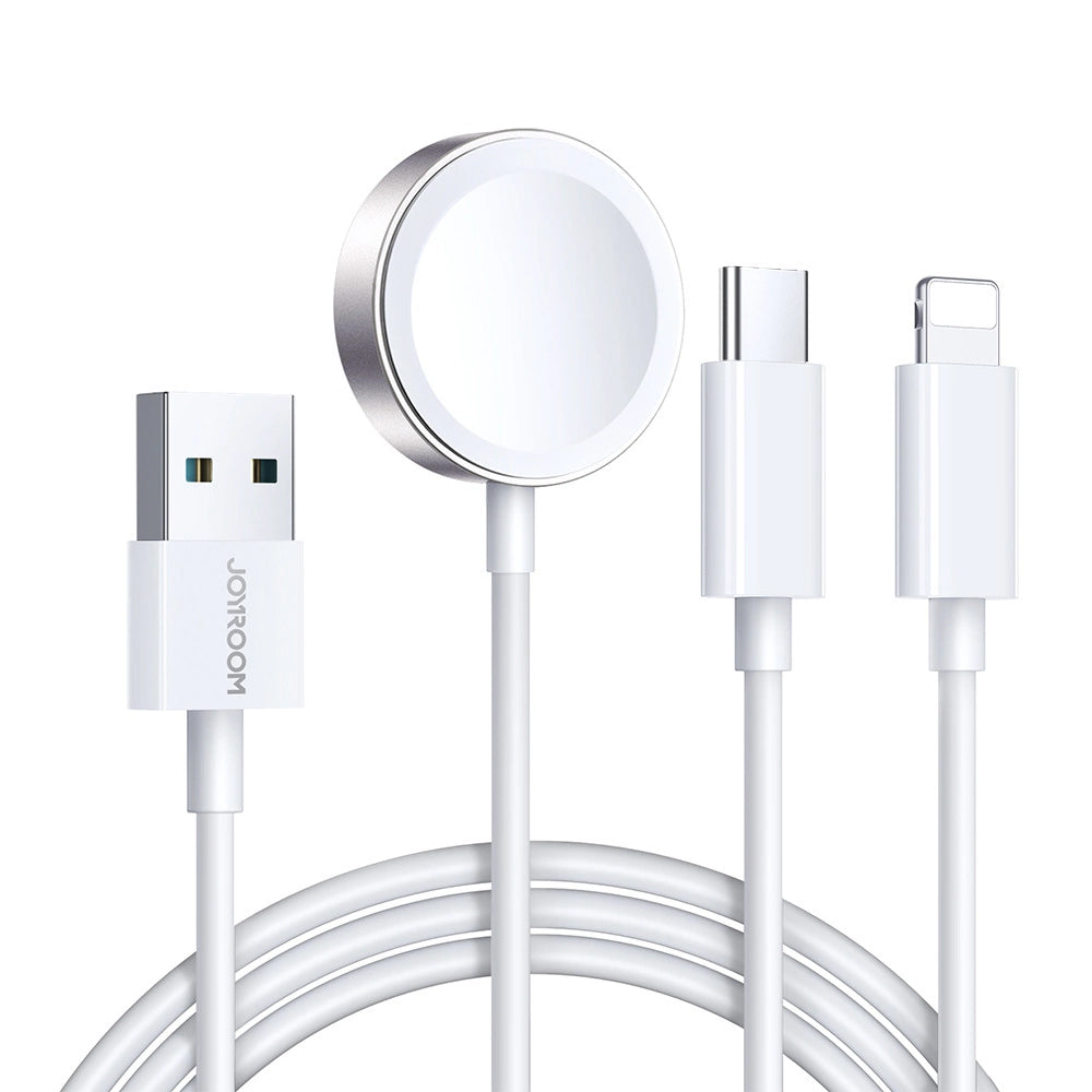Wireless-Ladegerät Joyroom S-IW008 für Apple Watch Series, USB-A, Weiß