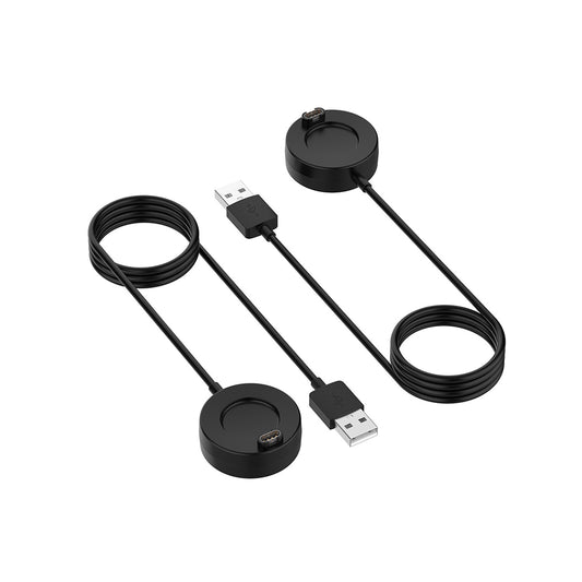 Ladekabel Techsuit TGC4 für Garmin Fenix 5 Plus / 7X / 6X / 6 / 5, USB-A, Schwarz