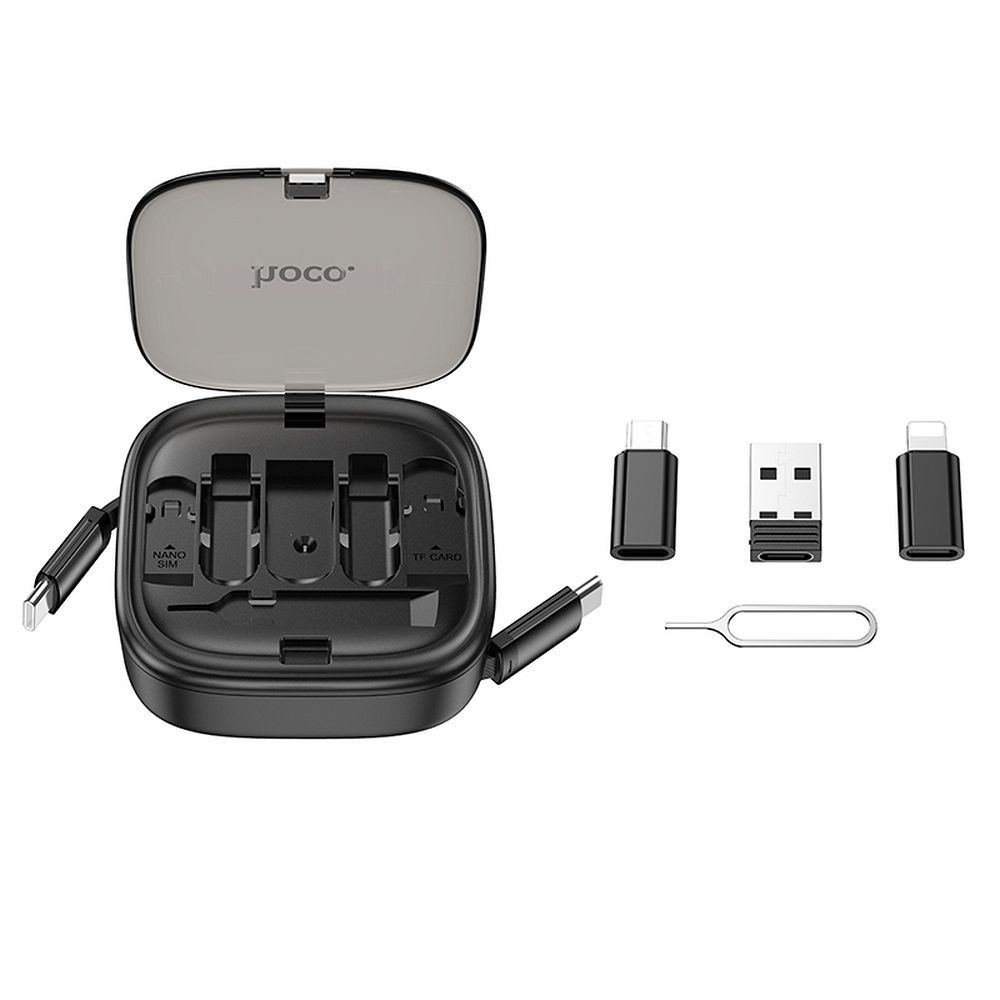 USB-C - USB-C Daten- und Ladekabel HOCO U140, 60W, 0,95m, Schwarz