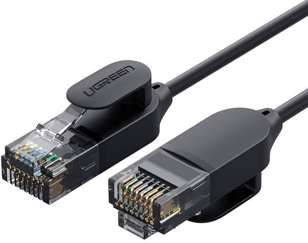 UGREEN NW122 Network Cable, UTP, Cat6A, 1.5m, Black
