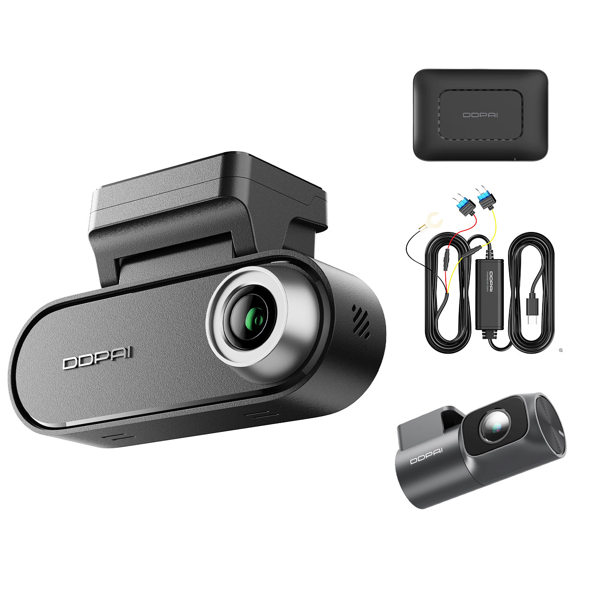 Auto Front- und Rückfahrkamera DDPAI N5 Dual 2026, 4K, Wi-Fi, GPS, KI