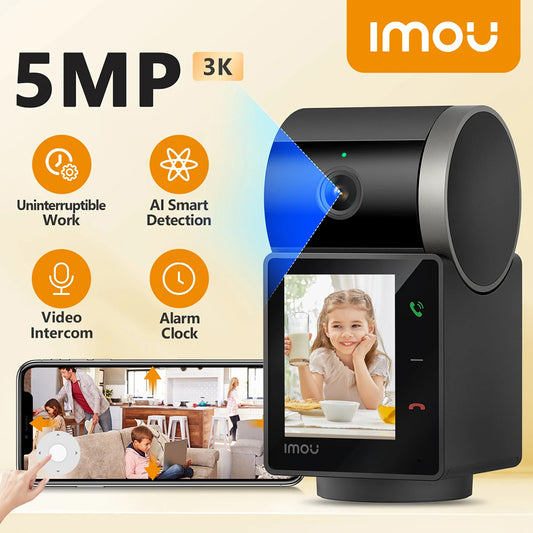 Imou Rex VT Pro Überwachungskamera, Wi-Fi, 3K, Innenbereich IPC-S2VBP-5M0WR
