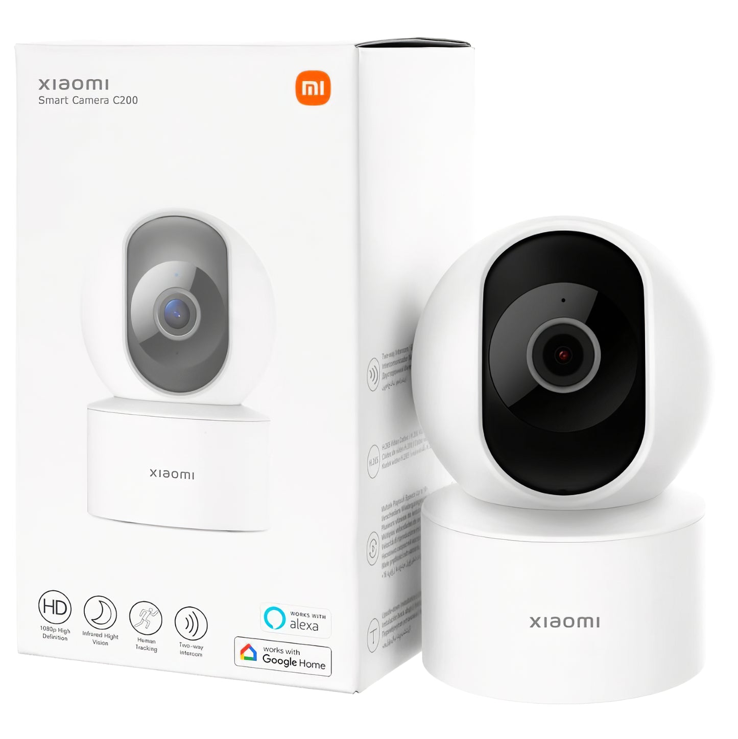 Xiaomi C200 WLAN Überwachungskamera | 1080P Full HD | 360° | Weiß