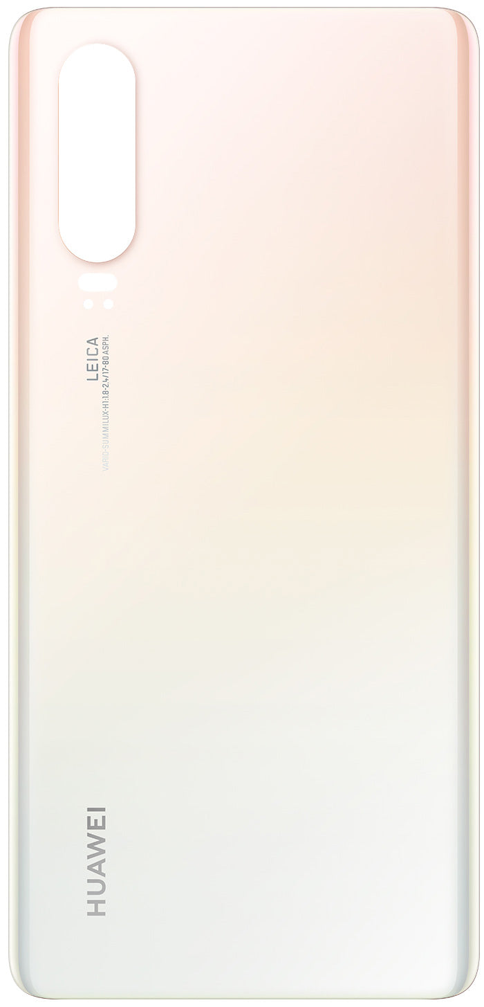 Akkudeckel kompatibel mit Huawei P30, Weiß