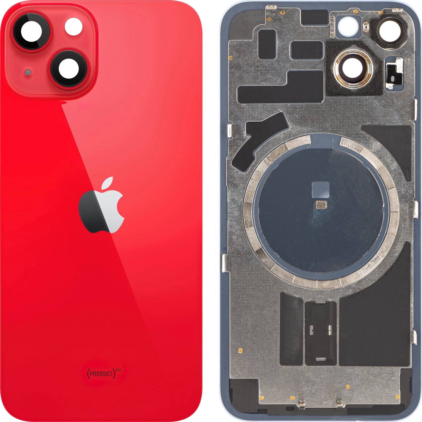 Akkuabdeckung Apple iPhone 14, Rot, Swap Premium