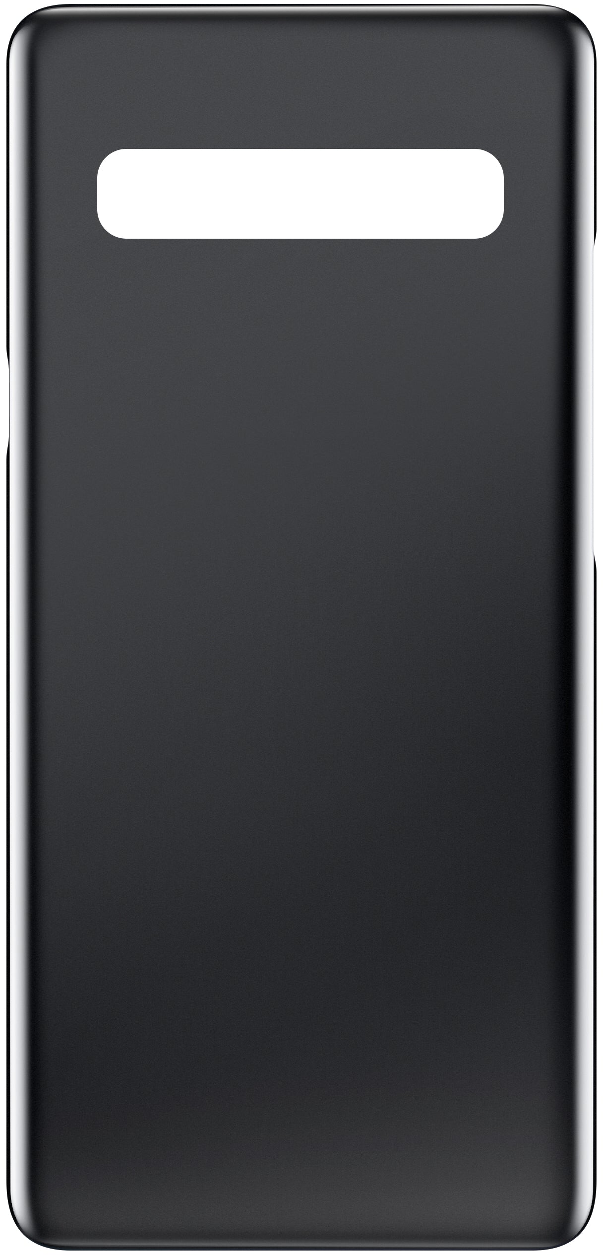 Batteriedeckel kompatibel mit Samsung Galaxy S10 5G G977, Schwarz