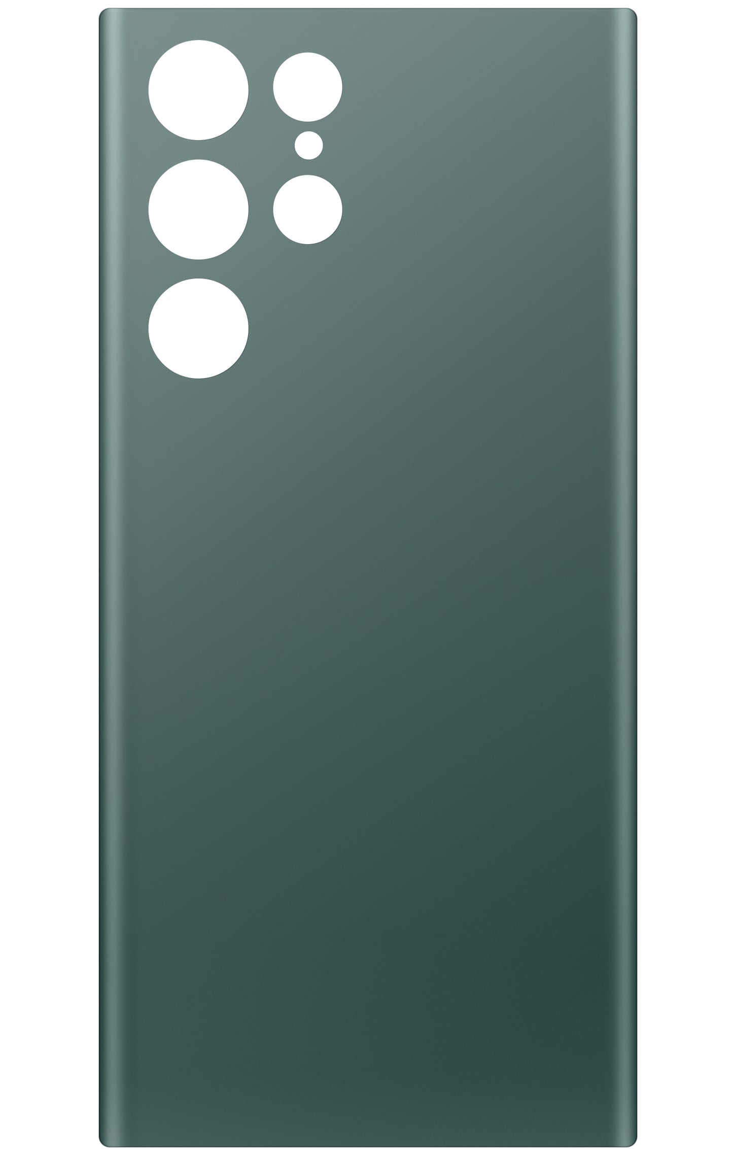 Batteriedeckel kompatibel mit Samsung Galaxy S22 Ultra 5G S908, Grün