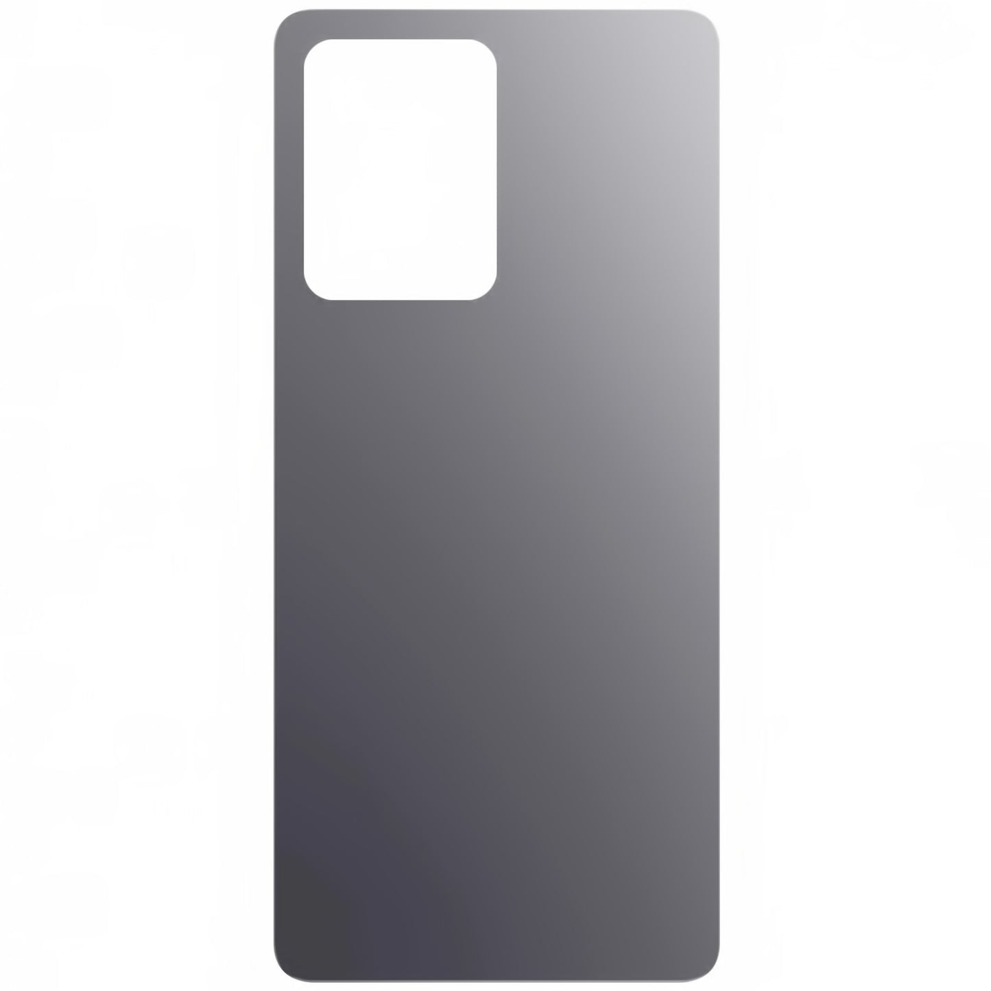 Akkudeckel kompatibel mit Xiaomi Redmi Note 12 Pro 5G, Schwarz
