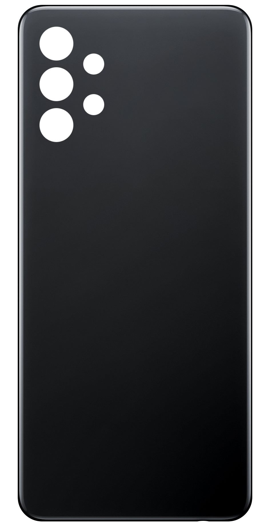 Akkudeckel kompatibel mit Samsung Galaxy A32 5G A326, Schwarz