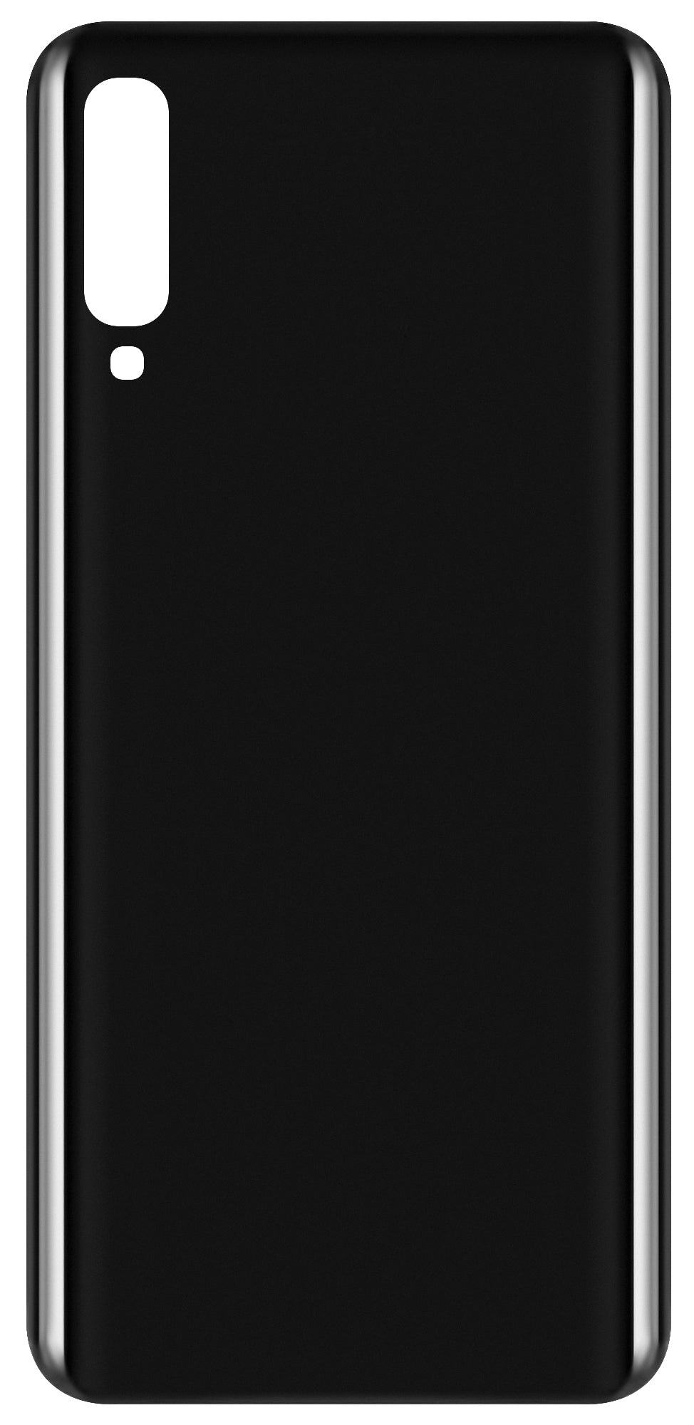 Batteriedeckel kompatibel mit Samsung Galaxy A50 A505, Schwarz