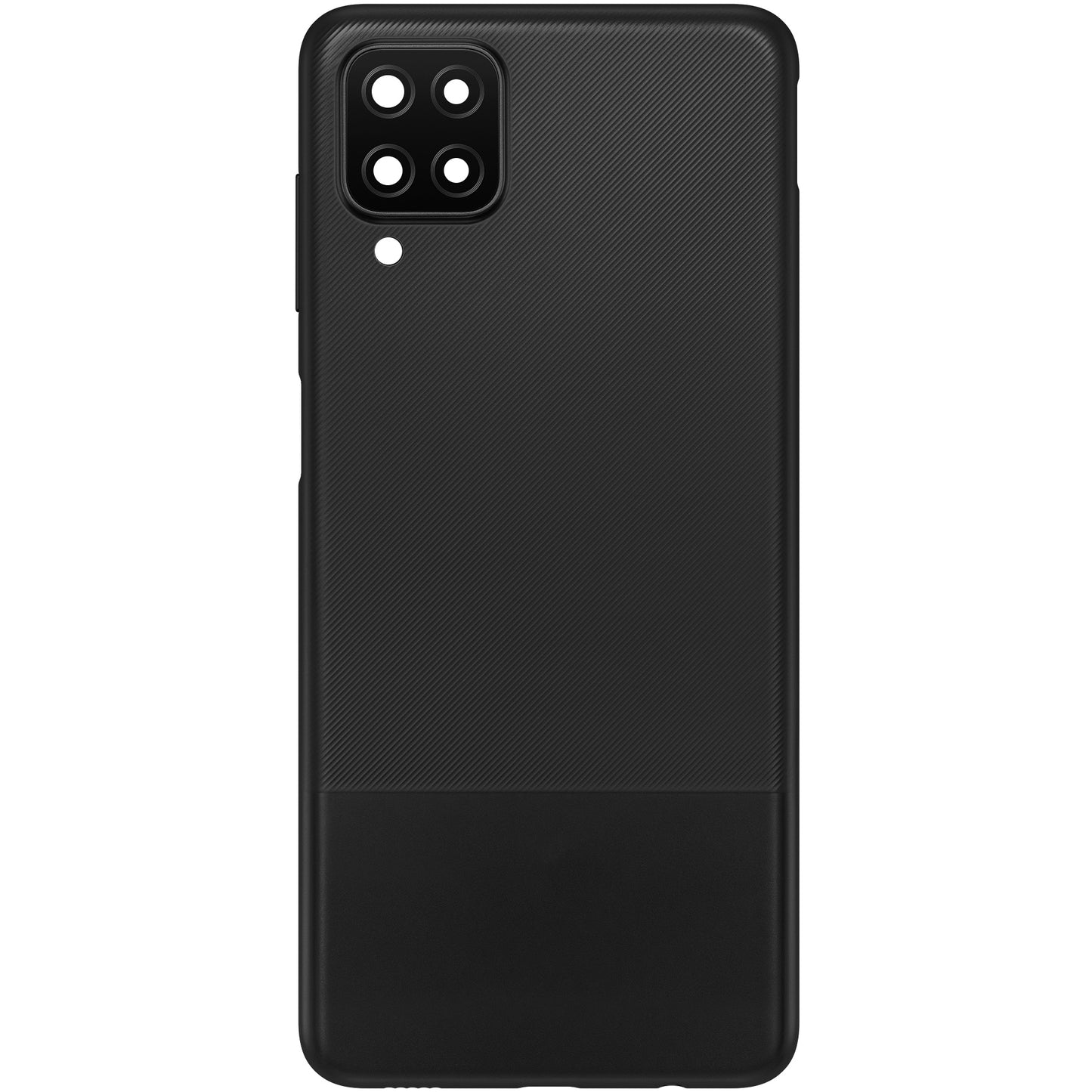 Battery Cover compatible with Samsung Galaxy A12 A125, Black