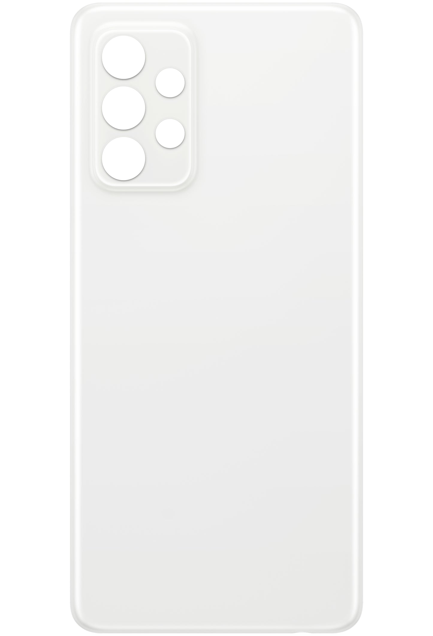 Batteriedeckel kompatibel mit Samsung Galaxy A52s 5G A528 / A52 5G A526 / A52 A525, Weiß