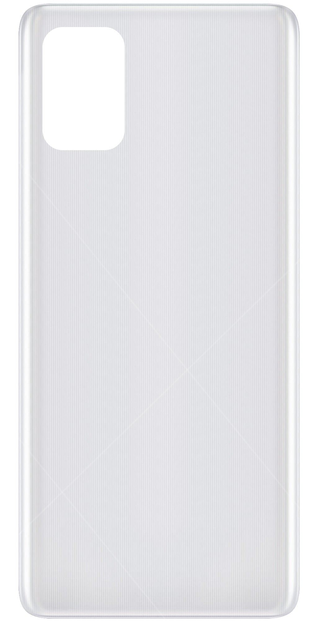 Batteriedeckel kompatibel mit Samsung Galaxy A71 A715, Silber