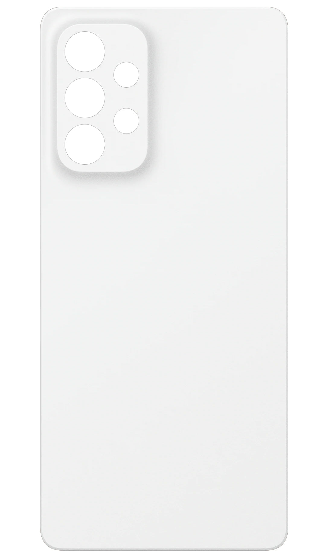 Battery Cover compatible with Samsung Galaxy A53 5G A536, White