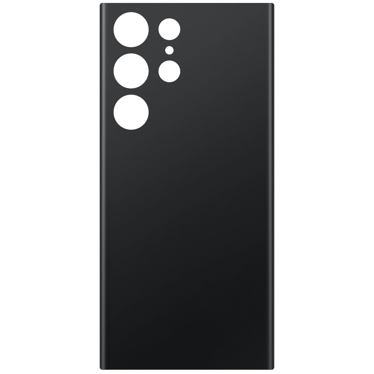 Battery Cover compatible with Samsung Galaxy S23 Ultra S918, Black