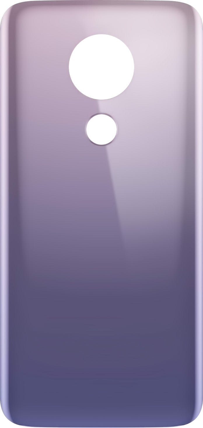 Akkuabdeckung / Backcover für Motorola Moto G7 Power | Lila (Iced Violet) | Swap B-Ware