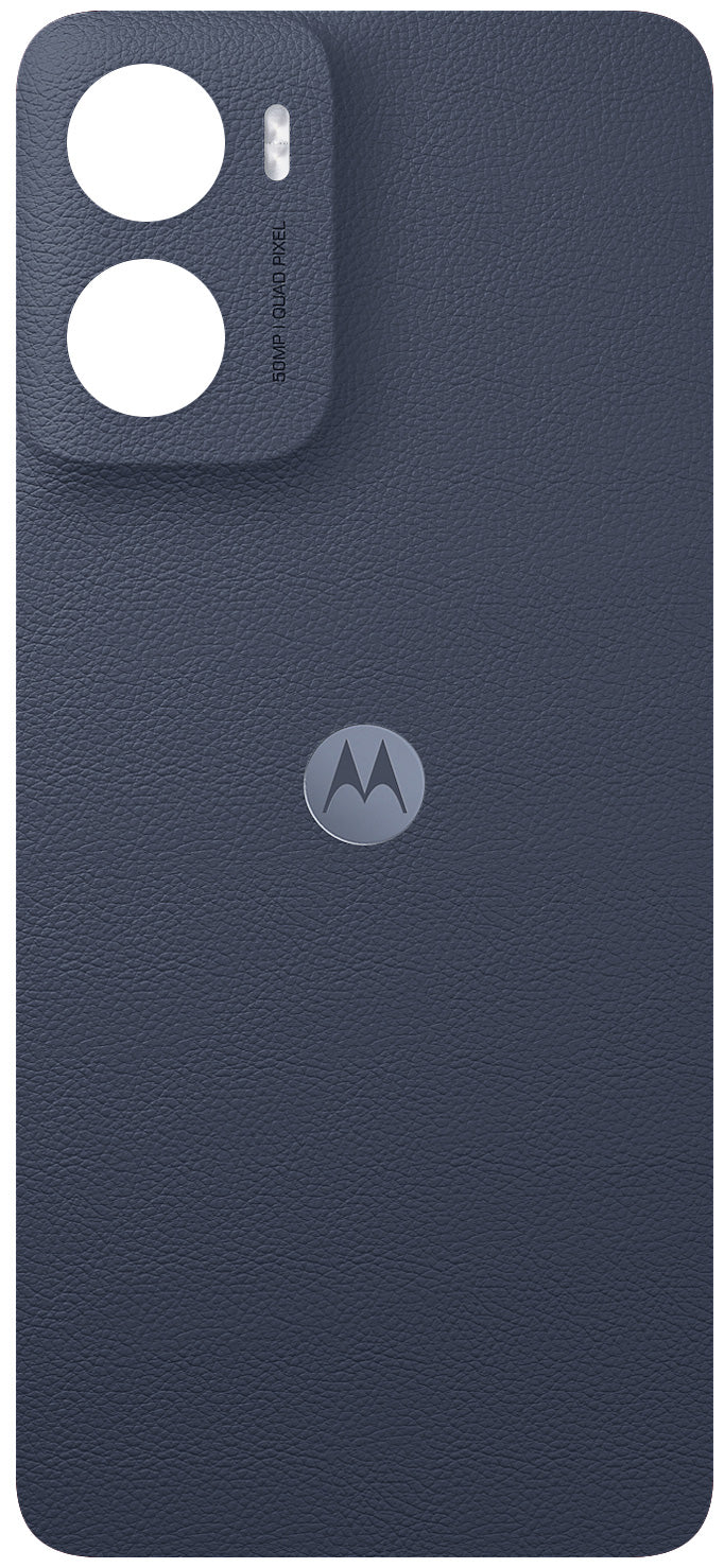 Batteriedeckel Motorola Moto E15 / G05, Marineblau (Denim Blue), Swap 5D68C29788