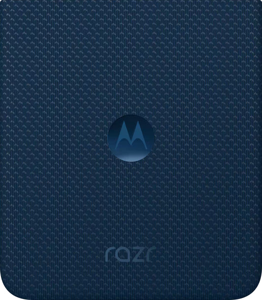 Motorola Razr 2025 / Razr 60 Akkudeckel, Marineblau (Gibraltar Sea), Service Pack SL98E62930