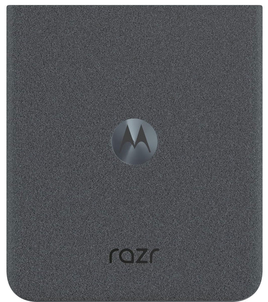 Motorola Razr 2024 / Razr 50 Akkudeckel, Grau (Steel Wool), Service Pack SL98E12656
