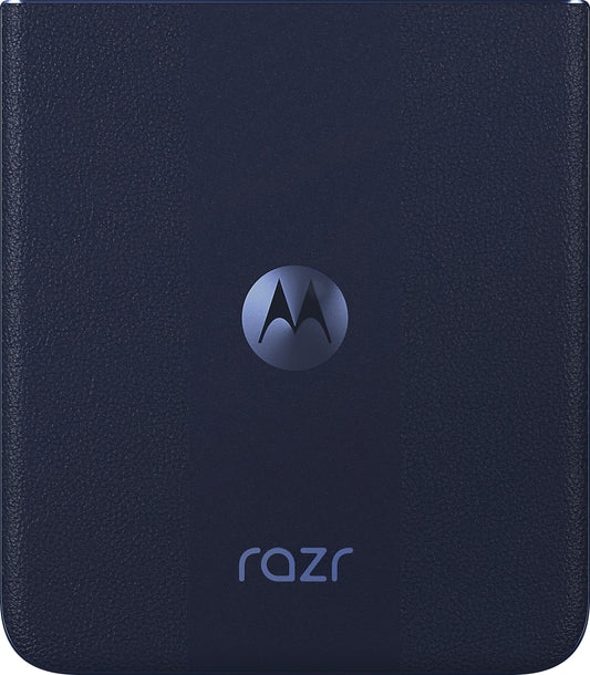 Akkuabdeckung Motorola Razr+ 2025 / Razr+ 2024 / Razr 50 Ultra, Marineblau (Navy Blazer), Service Pack SL98E08789