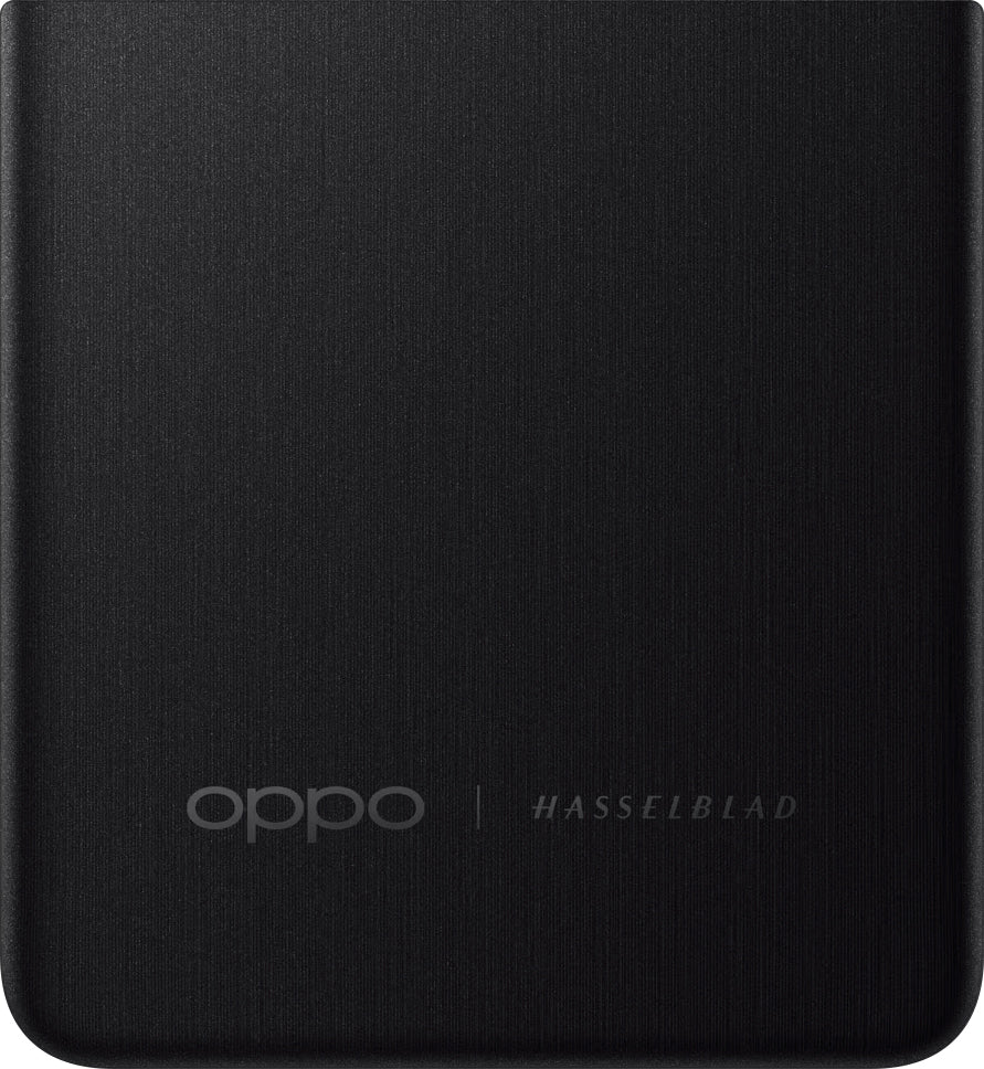 Akkuabdeckung / Backcover für Oppo Find N2 Flip | Schwarz (Astral Black) | Swap B-Ware