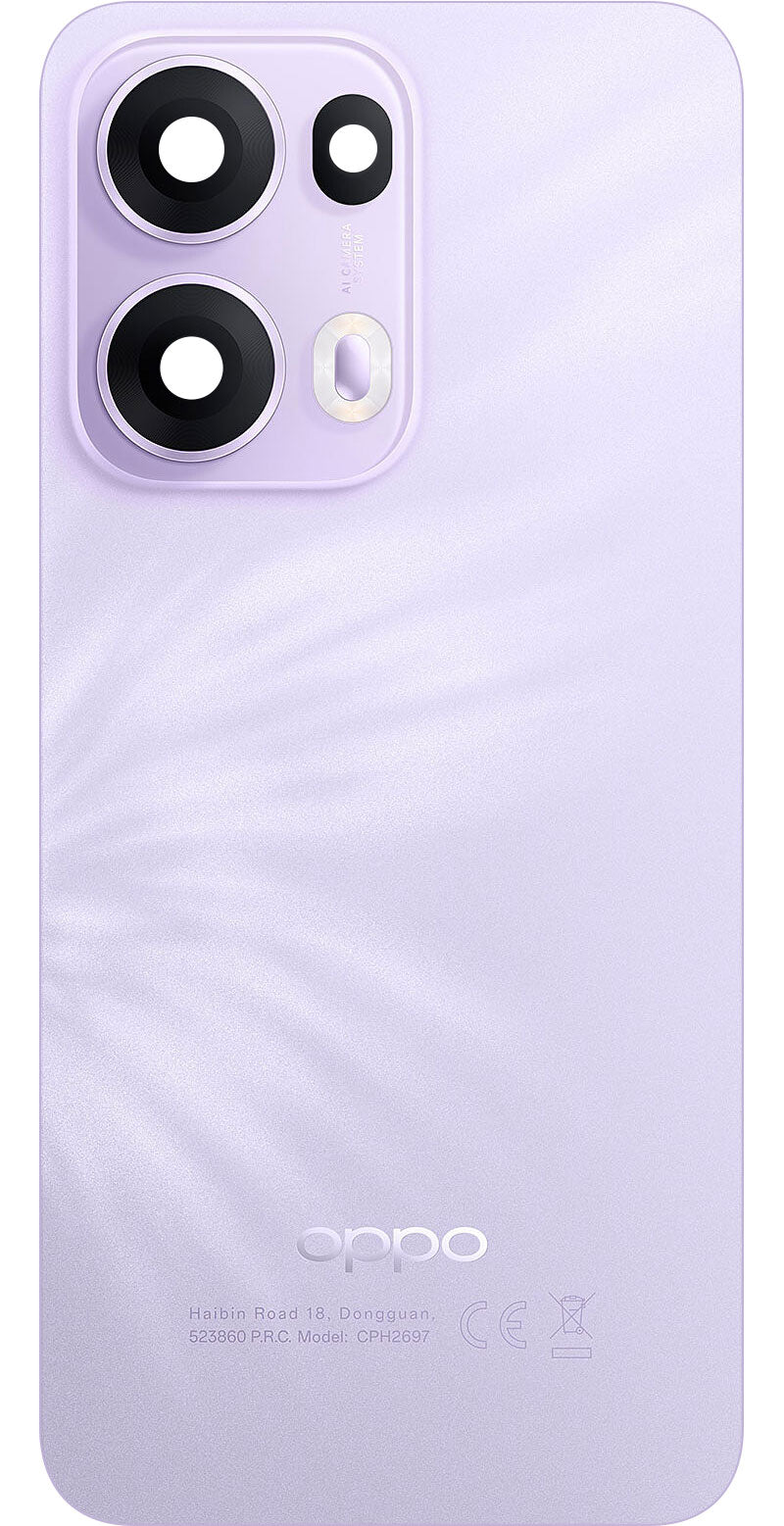 Batterieabdeckung Oppo Reno13 Pro, Lila (Plume Purple), Service Pack 621033000470