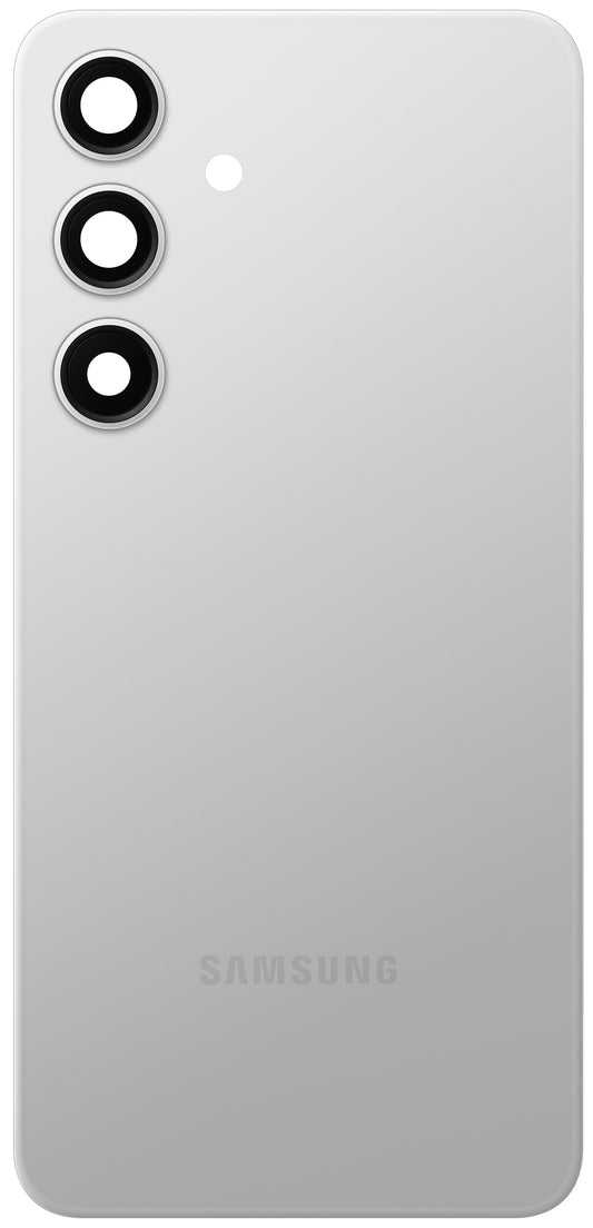 Samsung Galaxy S24 S921 Battery Cover, Silver (Marble Grey), Service Pack GH82-33101B
