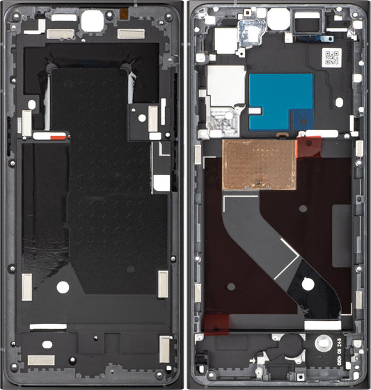 Mittelgehäuse HMD Skyline, Schwarz (Twisted Black), Service Pack HQ25201007GW0