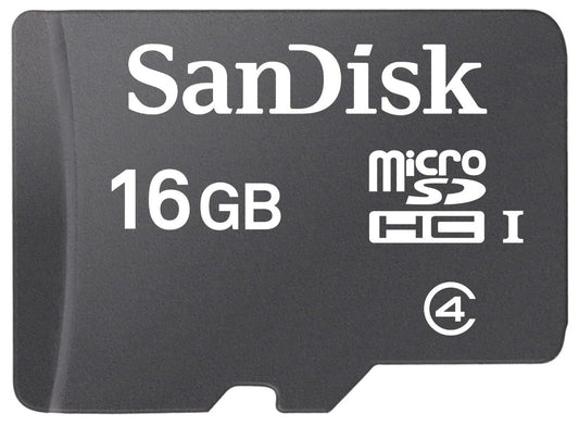 SanDisk microSDHC-Speicherkarte, 16Gb, Klasse 4 SDSDQM-016G-B35