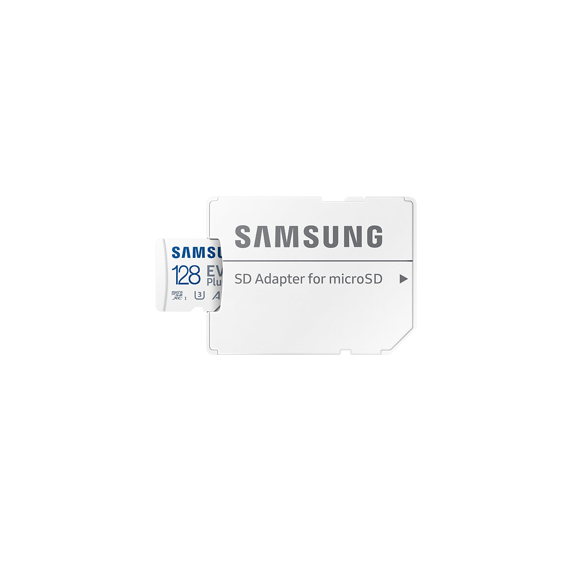 Samsung Evo Plus microSDXC Speicherkarte, 128Gb, Klasse 10 / UHS-1 U3, mit Adapter MB-MC128SA/EU