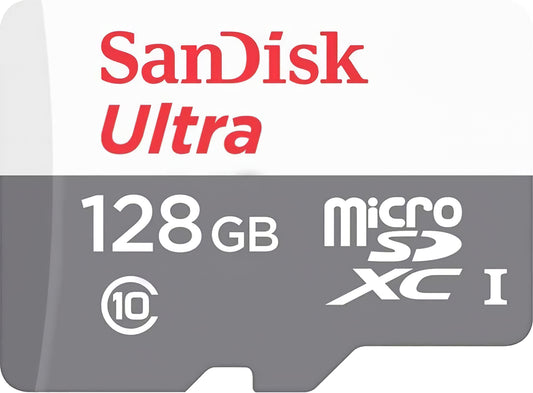 SanDisk Ultra Android microSDXC Speicherkarte, 128Gb, Klasse 10 / UHS-1 U1 SDSQUNR-128G-GN3MN