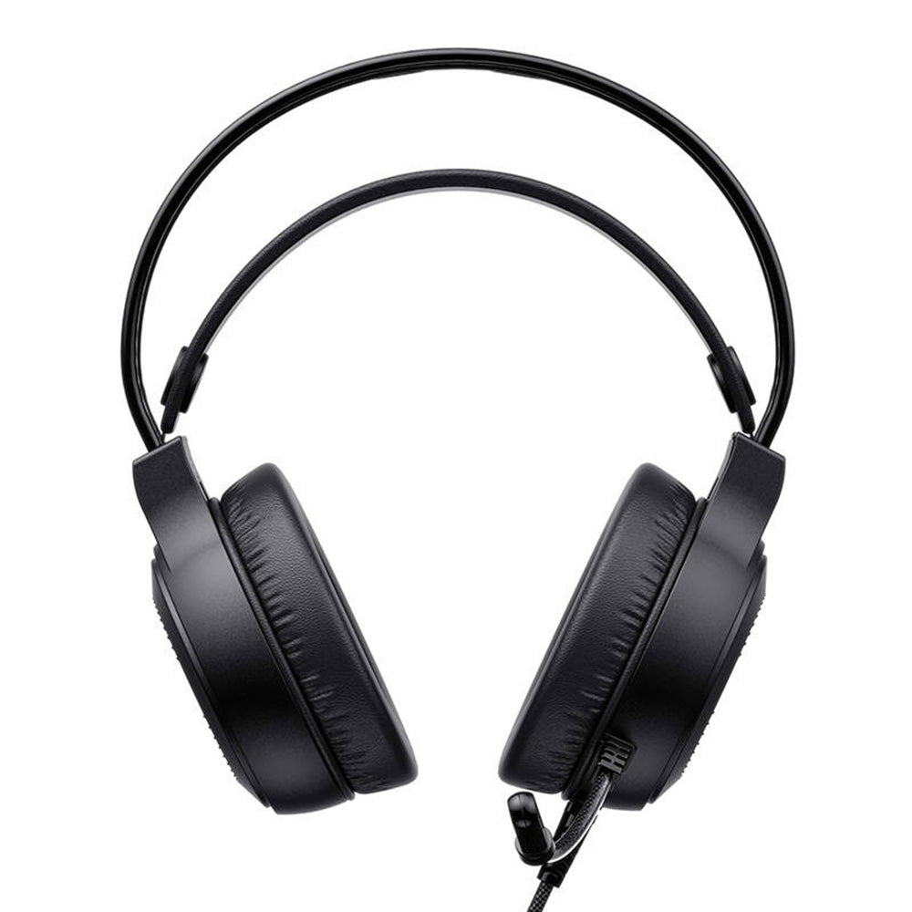 Gaming Kopfhörer 3.5mm HAVIT H2040d, RGB, 2.1m, Schwarz