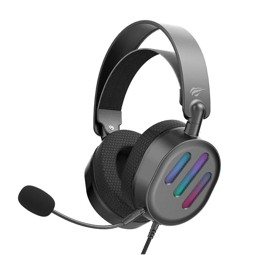 Gaming-Headset USB HAVIT H2038U, RGB, 2m, Schwarz