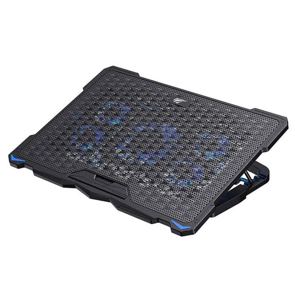 Kühler HAVIT F2076, für Laptop max. 17 Zoll, Schwarz