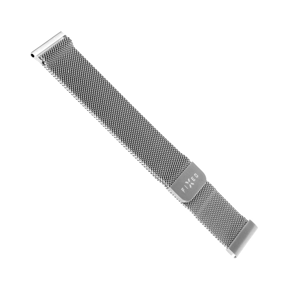 Fixed Mesh Armband für Huawei Watch / Xiaomi Watch Series, 22mm, Silberfarben