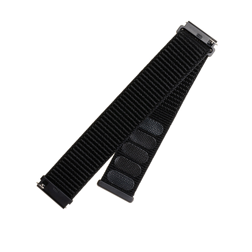 Fixed Nylon Armband für Huawei Watch / Xiaomi Watch Series, 22mm, Schwarz