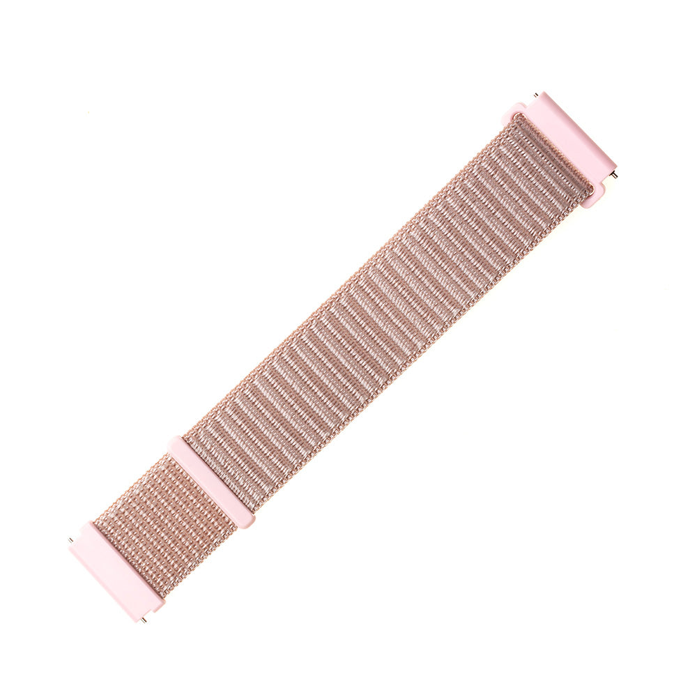 Fixed Nylon Armband für Samsung Galaxy Watch / Huawei Watch Series, 20mm, Roségold