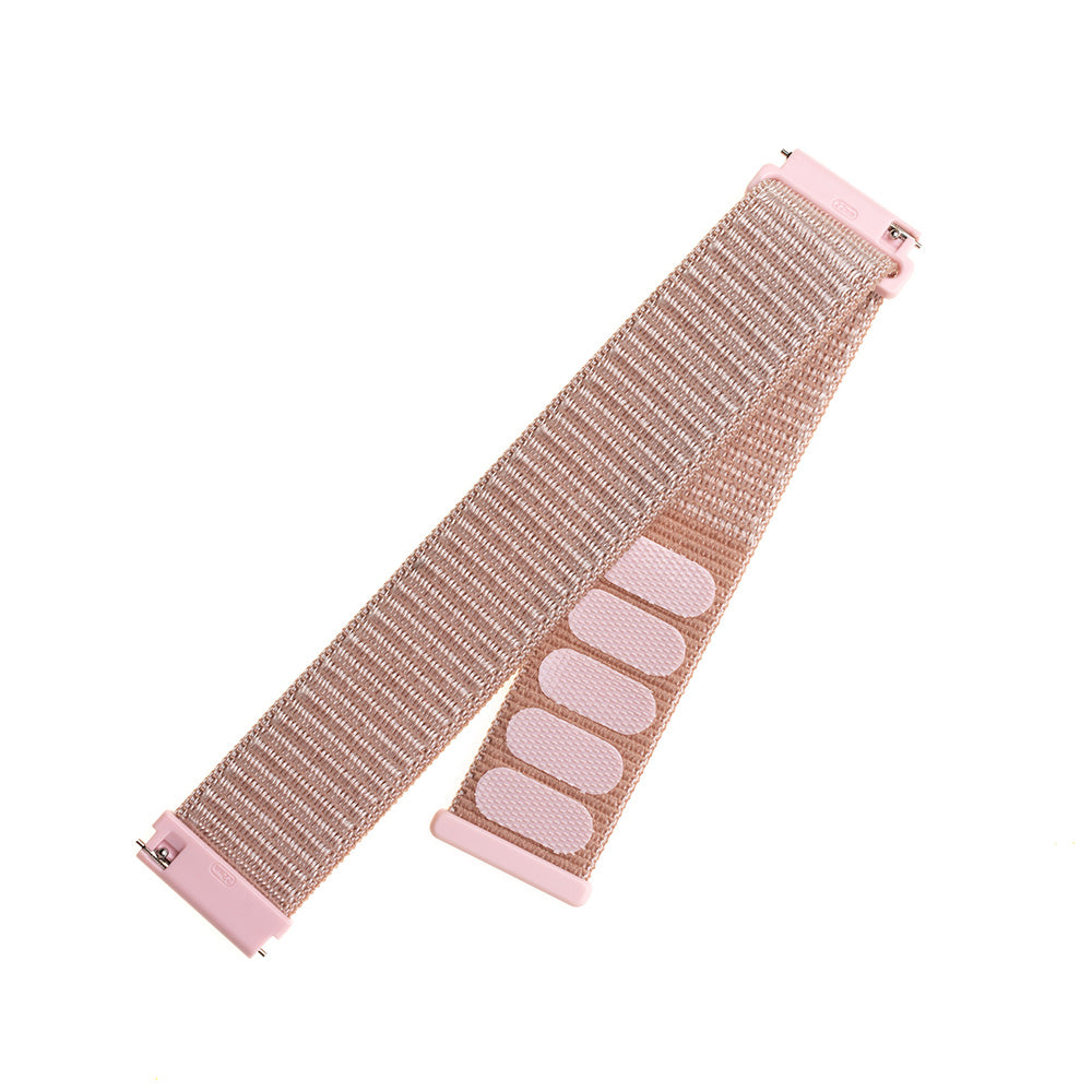 Fixed Nylon Armband für Samsung Galaxy Watch / Huawei Watch Series, 20mm, Roségold