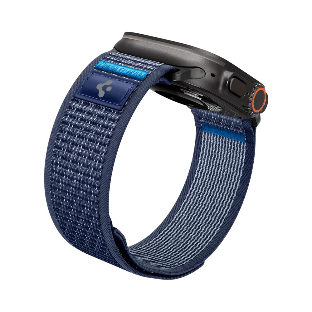 Spigen Athlex Air 2 Armband für Apple Watch 49mm / 46mm / 45mm / 44mm Serie, Marineblau AMP10608