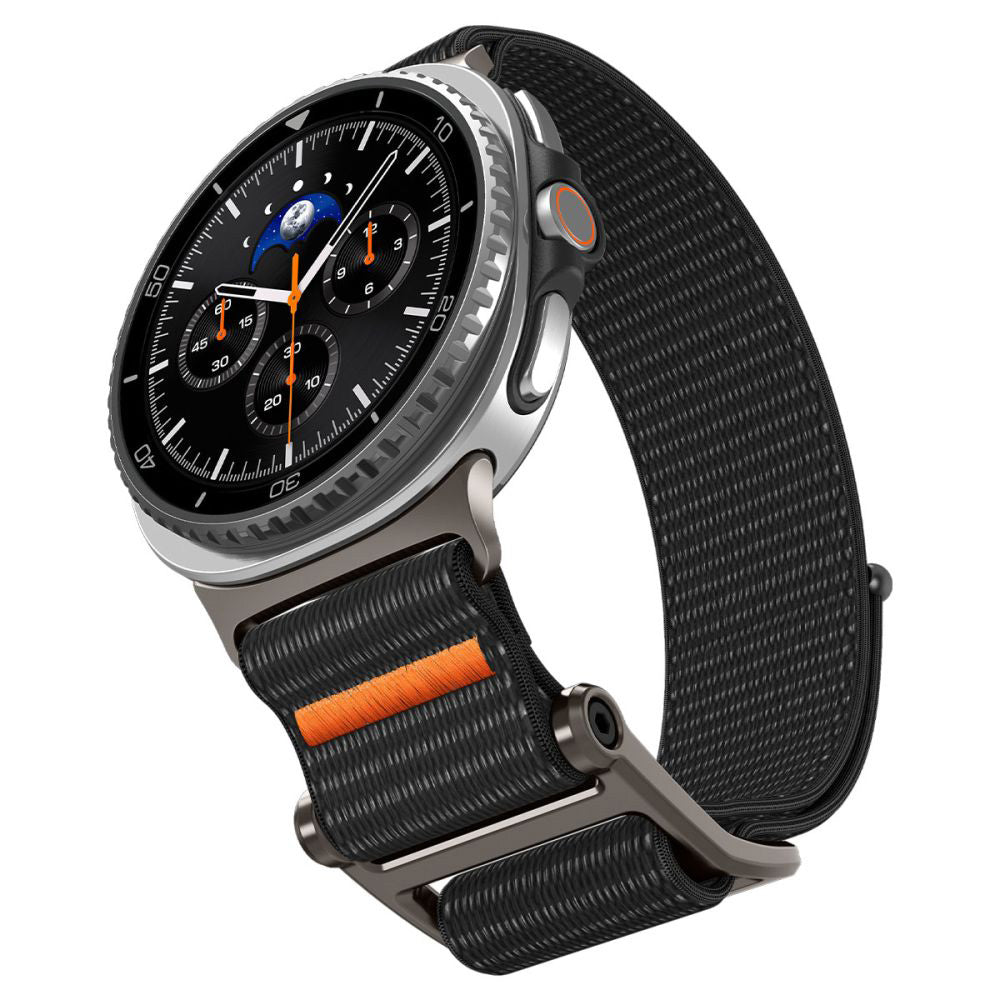 Spigen DuraPro Flex Armband für Samsung Galaxy Watch8 / Watch8 Classic Series, Schwarz AMP10116