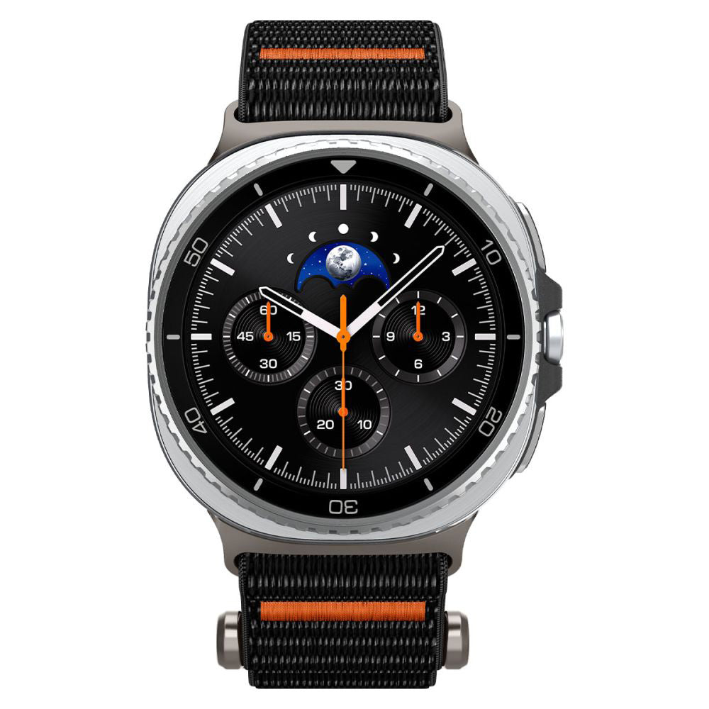 Spigen DuraPro Flex Armband für Samsung Galaxy Watch8 / Watch8 Classic Series, Schwarz AMP10116