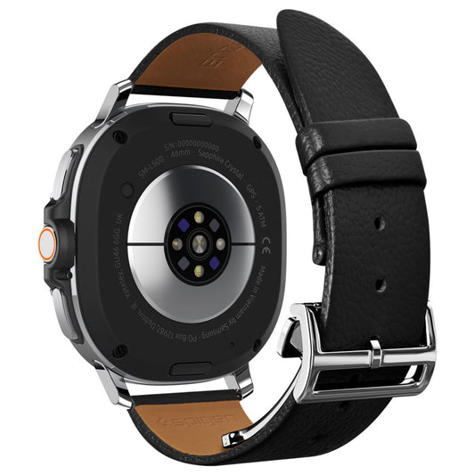 Spigen Enzo Armband für Samsung Galaxy Watch8 / Watch8 Classic Series, Schwarz